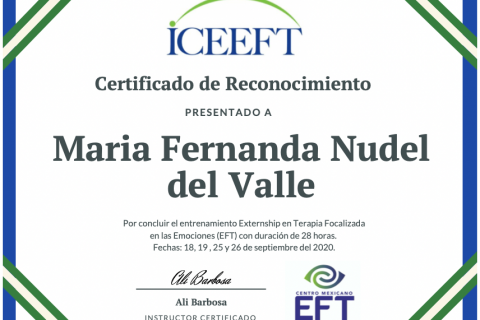 psicologa en merida Maria Fernanda Nudel del Valle